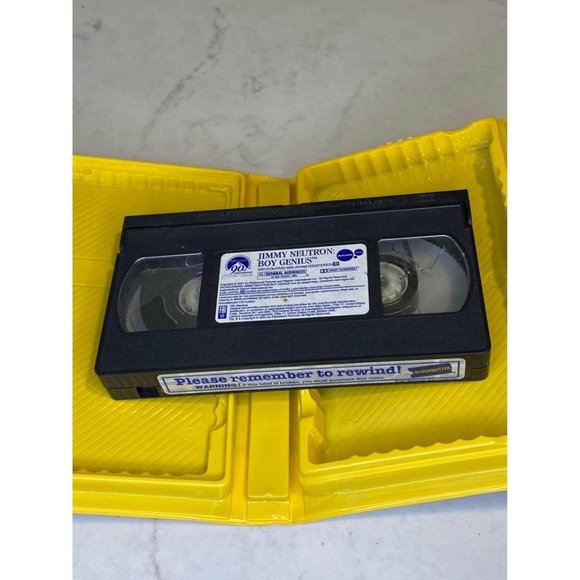 Jimmy Neutron Boy Genius VHS Tape Movie - Picture 3 of 3